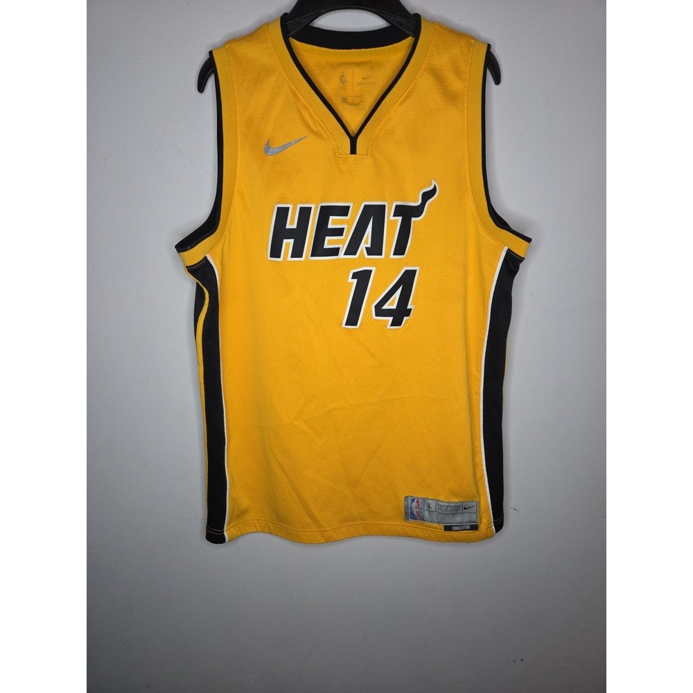 Miami Heat Trophy Gold Jersey Tyler Herro Swingman  Size L